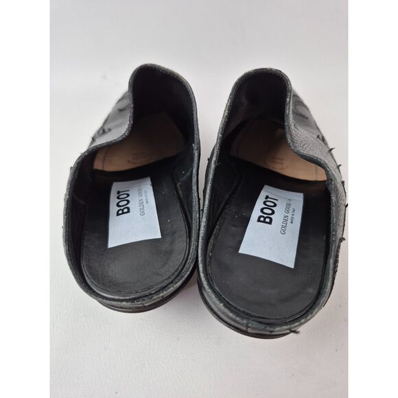 Golden Goose Women's Santiago Western Black Mule Slip On Booties Size 39 - Picture 5 of 6